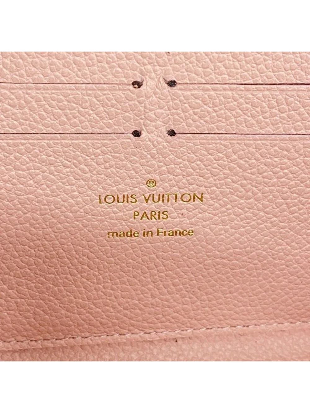 Louis Vuitton Wallet Monogram Empreinte Portefeuille Clemence Rose Velours
